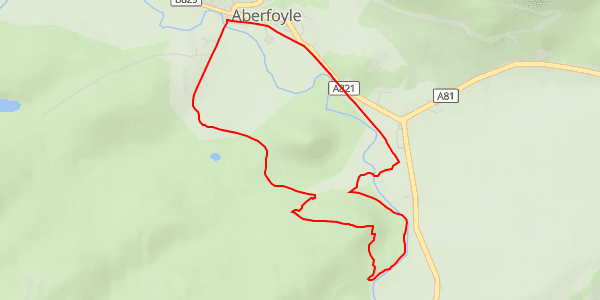 Route overview map